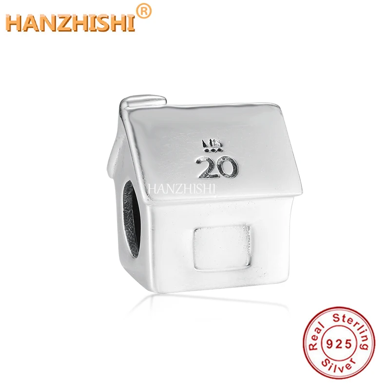 

Original Jewelry Accessories House Charm 925 Sterling Silver 20th Anniversary Beads Fit Original Charm Bracelet
