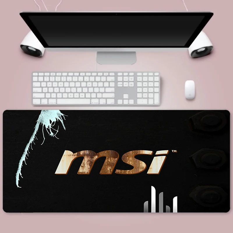 

MSI large gaming mouse pad floor mat quality mouse pad table mat laptop gaming mouse pad non-slip rubber gaming mouse