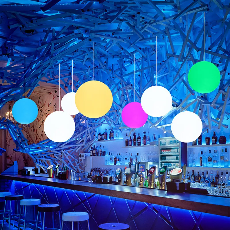 

Modern Restaurant LED Pendant Light Coffee Shop Circular Remote Control Light Free Shipping Creative Bedroom Staircase Aisle Bar