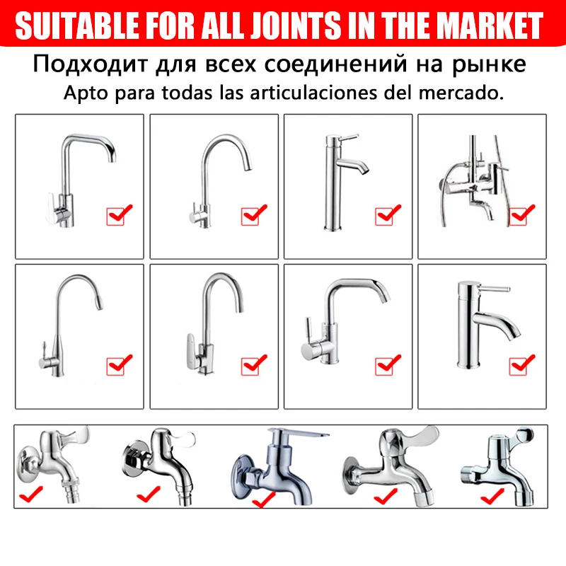 Luxury 360 Degree Kitchen Faucet Bubbler Aerator Water Saving Tap Shower Head Filter Nozzle For Bathroom | Обустройство дома