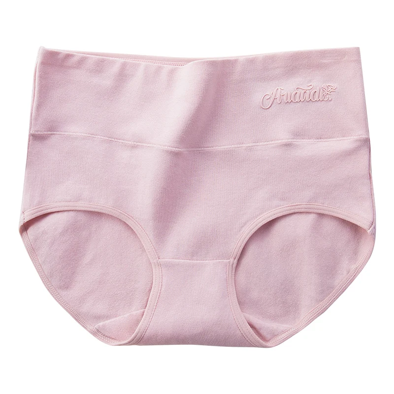 4 шт./лот трусики с высокой талией женское мягкое хлопковое нижнее белье милые