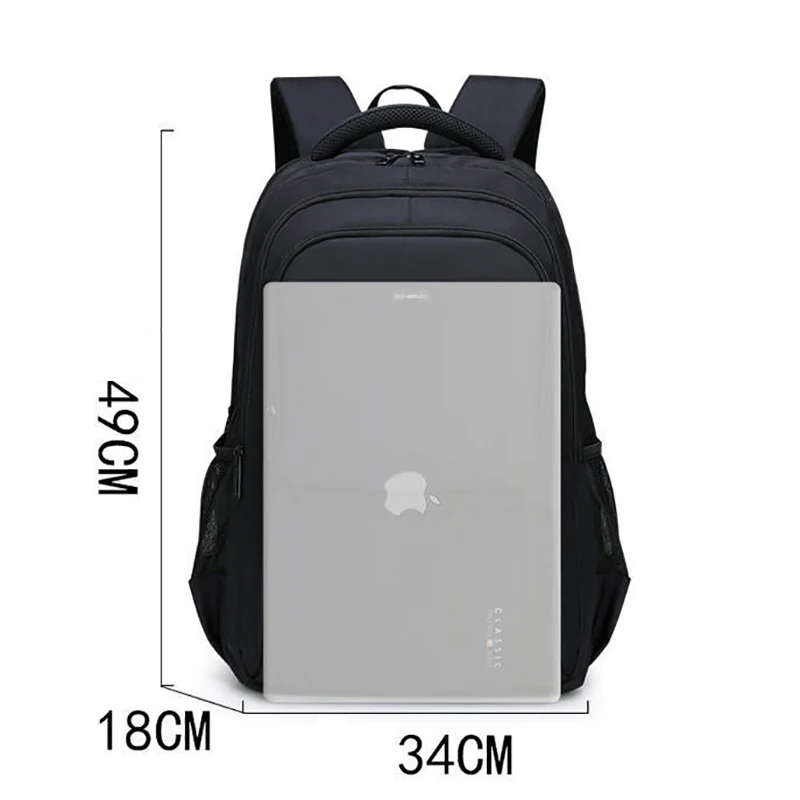 Waterproof Male Backpacks Notebook Computer Bags Large Capacity  Casual Travel High School College Students Bag Men Weholesale