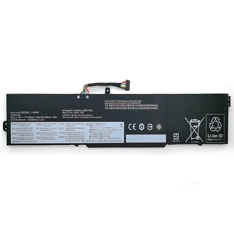 L17M3PB1 L17L3PB1 11 34 В 44 Втч Аккумулятор для ноутбука Lenovo ideapad 330G 330 15ICH 17ICH