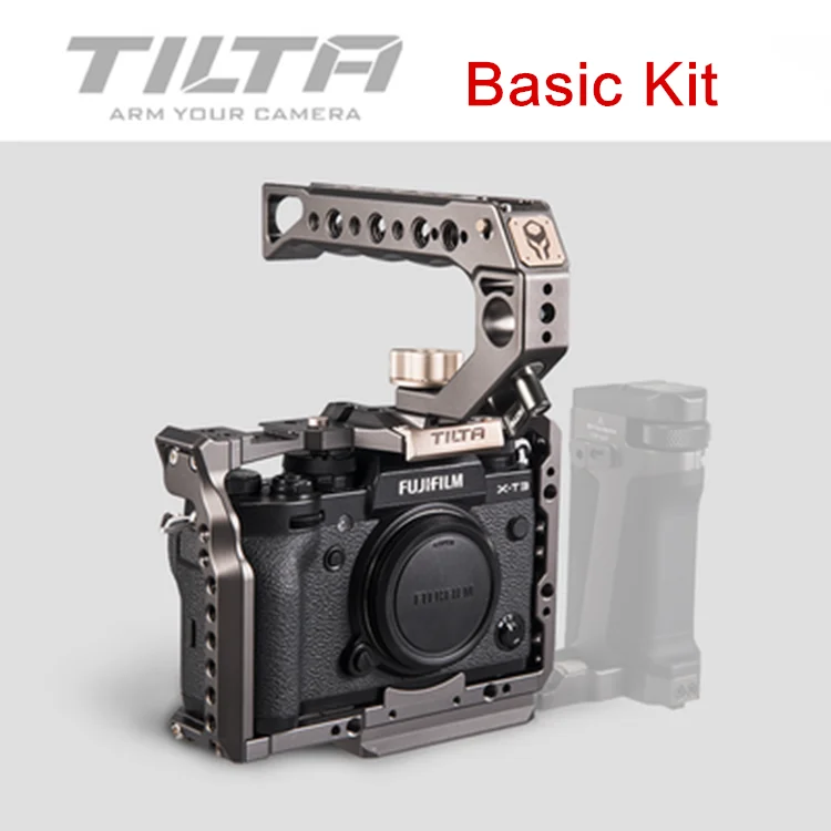 Tilta DSLR клетка для Fujifilm XT3 X T3 и X-T2 камера TA-T03-FCC-G полный клетка Верхняя ручка рукоятка Fujifilm xt3 клетка аксессуары