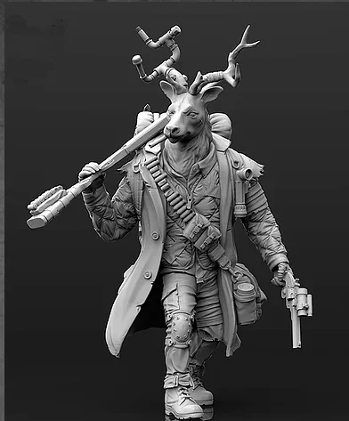 1/24 модельная фигурка из смолы наборы Фэнтези модель воина Unassambled Неокрашенный