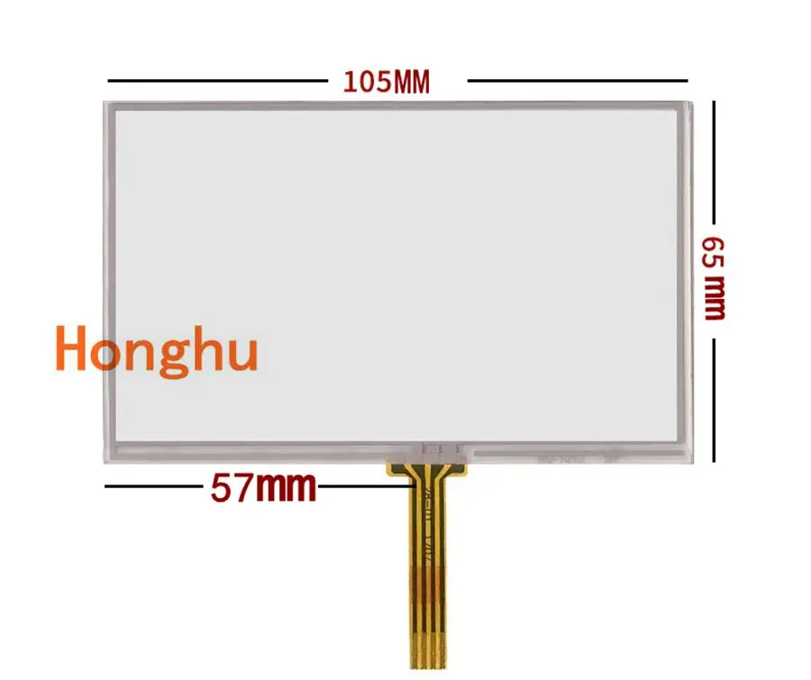

Универсальный внешний сенсорный экран 4,3 дюйма, рукописный дисплей, mp4 навигатор 105*65 мм, mp4 внешний экран