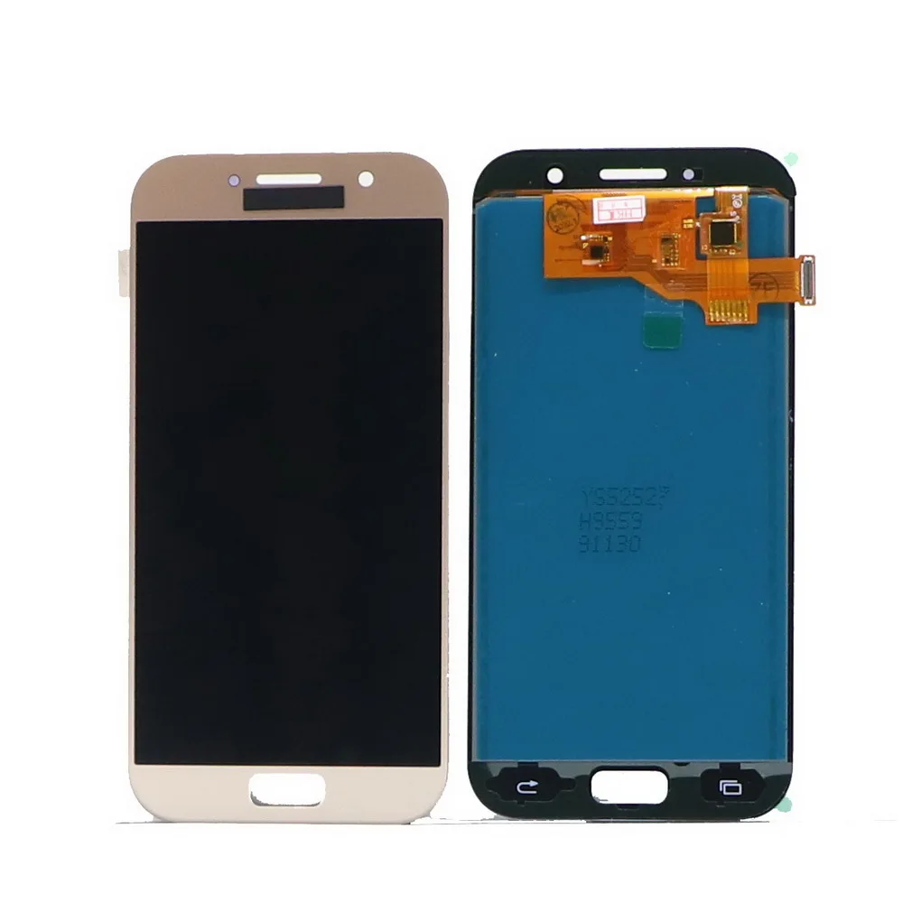 5 2 " LCD Display For Samsung Galaxy A5 2017 A520F SM-A520F A520 Touch Screen Digitizer Assembly replace With frame | Мобильные