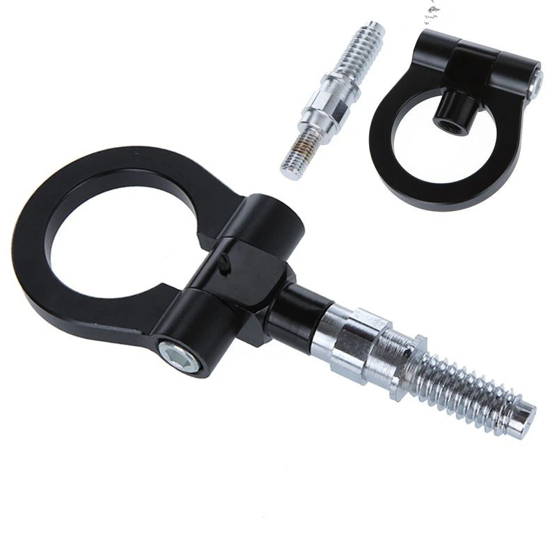 Стайлинг автомобиля алюминиевый гоночный буксировочный крюк прицеп подходит