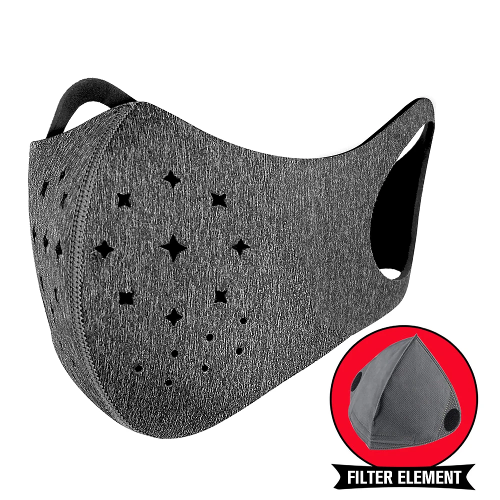 PM2.5 велосипедная маска для лица дышащая анти-пыльная спорта на открытом воздухе