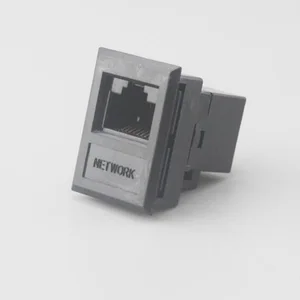 10pcs 1 to 1 rj45 splitter network adapter connector cable network extender extension connector ethernet network module free global shipping