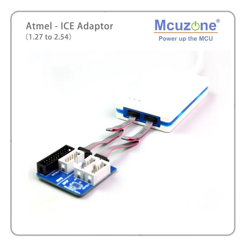 Плата адаптера Mcuzone Atmel ICE с 1 27 на 2 54 AVR(ISP JTAG PDI TPI) SAM(JTAG SWD)|Демонстрационные стенды| |