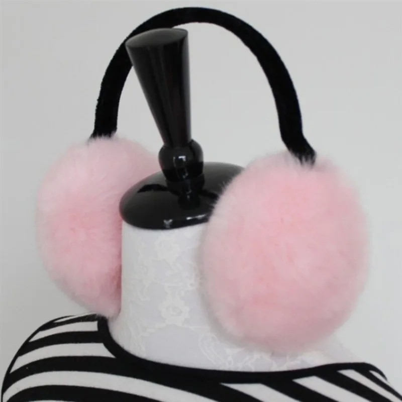 

Winter Earmuff Imitation Rabbit Women Fur Earmuffs Winter Ear Warmers Large Plush Girls And Boys Ear Warmers Earmuffs