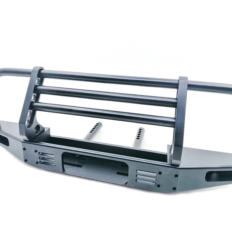 

Universal Metal Front Anti-Collision Bumper with for TRX4 Black Plastic Intake Grille Cover