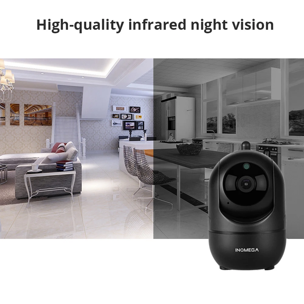 Беспроводная IP камера HD 1080P с облачным распознаванием людей|Камеры
