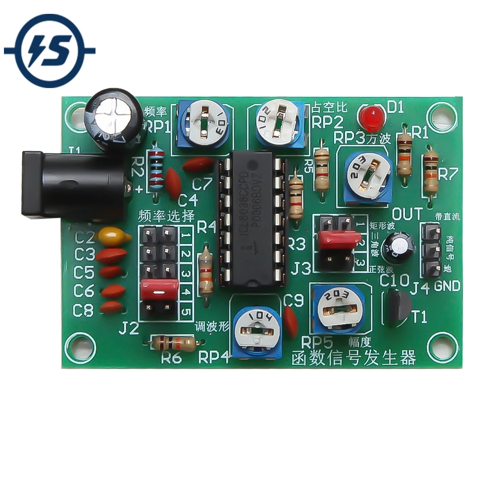 Наборы DIY ICL8038 модуль генератора сигналов комплект компонентов электронной