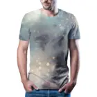 Новая футболка Мужская Высокое качество Мужская футболка с коротким рукавом и 3d Снежинка с футбольным принтом Мужская футболка для мальчика мод Красивый футболка