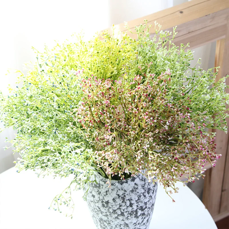 Искусственные цветы Babysbreath Gypsophila искусственные сделай сам ветка | Дом и сад