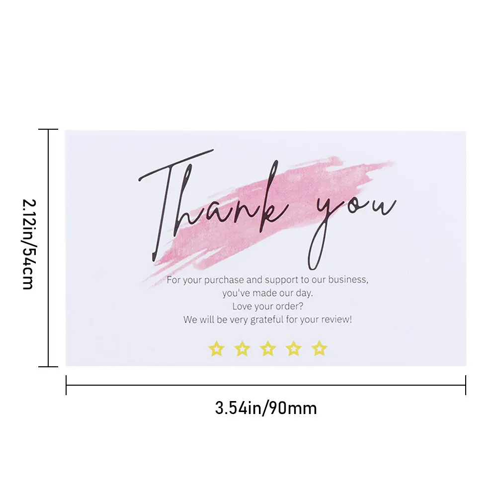 30 шт./компл. розничного онлайн картон посылка &quotСпасибо вам за ваш заказ&quot