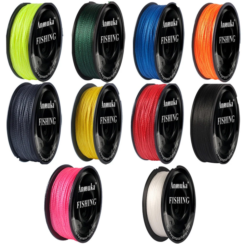 

Weaves Fishing Line 100M 4 Super Strong Braided Wire Fishing Line Fish Rope Cord Multifilament PE Line 0.4mm 2.0mm 100m