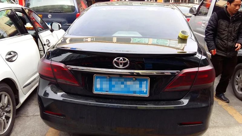 Неокрашенный задний спойлер RQXR из АБС-пластика для toyota camry 2006-2011 | Автомобили и