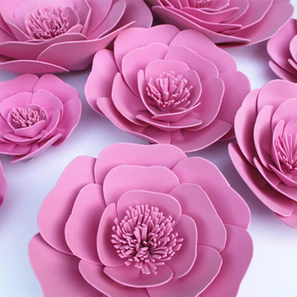 Вспененный водонепроницаемый трехмерный готовый Цветок расправленный цветок