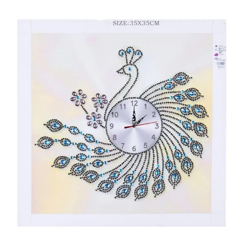 Алмазная картина вышивка крестом часы стразы a171 3D специальная форма алмазная