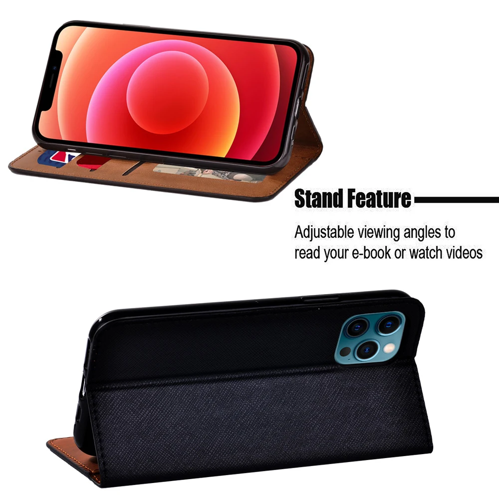 Кожаный чехол подставка для Apple Iphone XR/SE 2/11/11 Pro/11 Pro Max/12/12 Mini/12 Pro/12 Max/6/7/8|Бамперы| |
