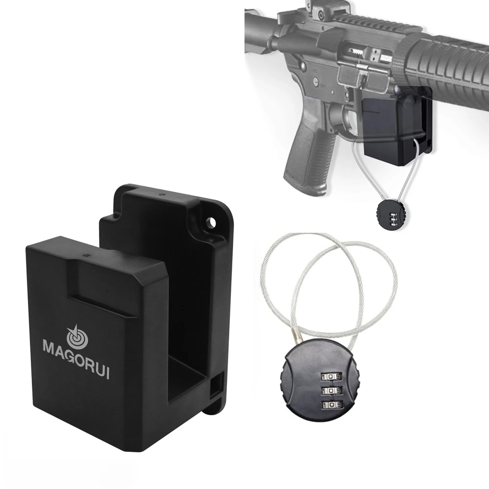 

Tactics AR15 Mount Gun Rack Rifle Display Storage Rack Shotgun Hook Gun Safety Wall Storage for Glock 17 for Hunting