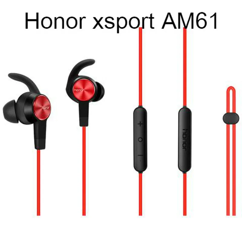 Новые наушники Huawei Honor xsport AM61 Bluetooth 4 1 беспроводное соединение с микрофоном