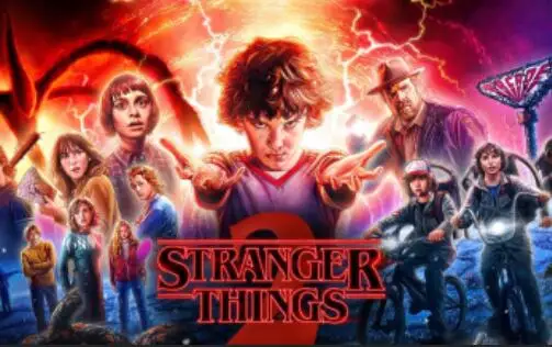 Коврик для большой двери с аниме очень странные дела 80x120 см | Дом и сад