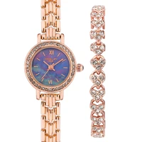 keller weber quartz luxury womens rhinestone watch exquisite shiny bracelet watch christmas gift with box to wife girlfriend