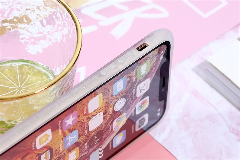 LISCN чехол для телефона с милым сердечком для iPhone 6 6S Plus 7 8 Plus X XS XR Xs Max 11 Pro Max Блестящий Прозрачный Роскошный чехол для телефона