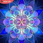 HUACAN Diy Алмазная мозаика фантазия Мандала алмазная живопись вышивка цветок декор для комнаты хобби
