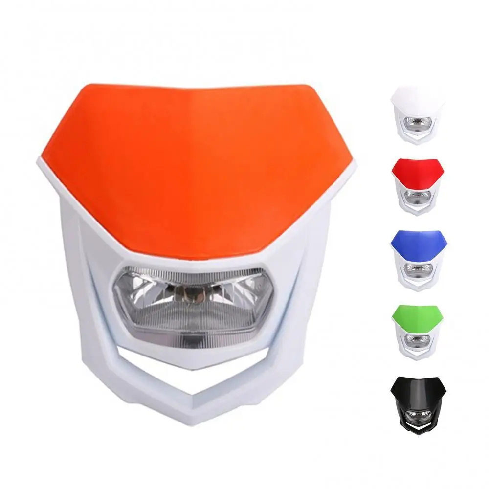 

50% Лидер продаж! Универсальный Передний фонарь 12 В, обтекатель для мотокросса, эндуро, внедорожного велосипеда, фара, свет