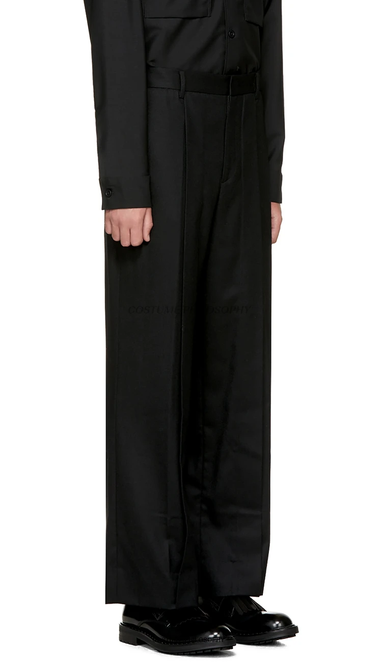 

Latin Dance Pants Loose Straight Pocket Dancing Practice Trousers Square Modern Ballroom Tango Performance Dance Costumes