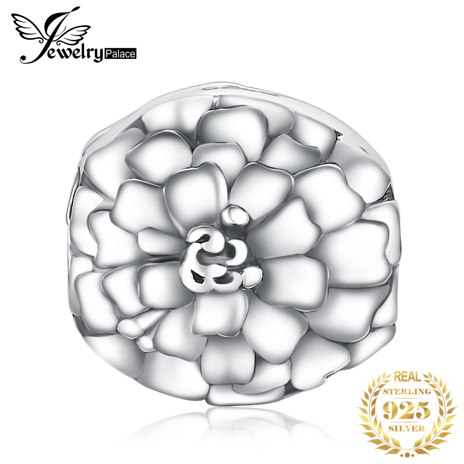 JewelryPalace 925 пробы серебро цветок ромашка шариках Fit Браслеты для Для женщин Fine Jewelry как лучшие подарки Новая горячая распродажа