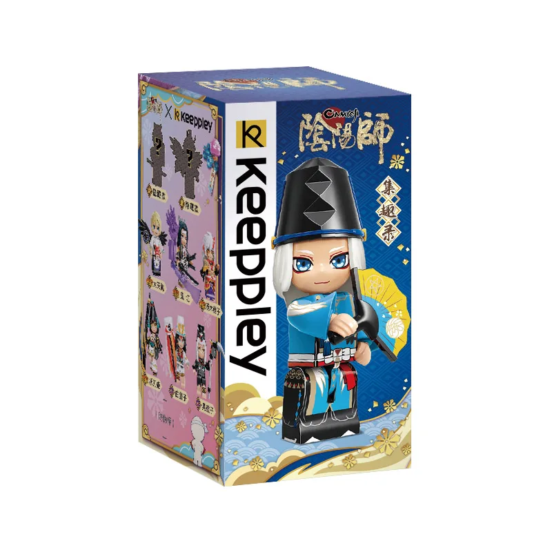 

Popular blind box genuine OnmyojiKeeppley joint assembling building blocks small hand-made peripherals Trendy decoration gifts