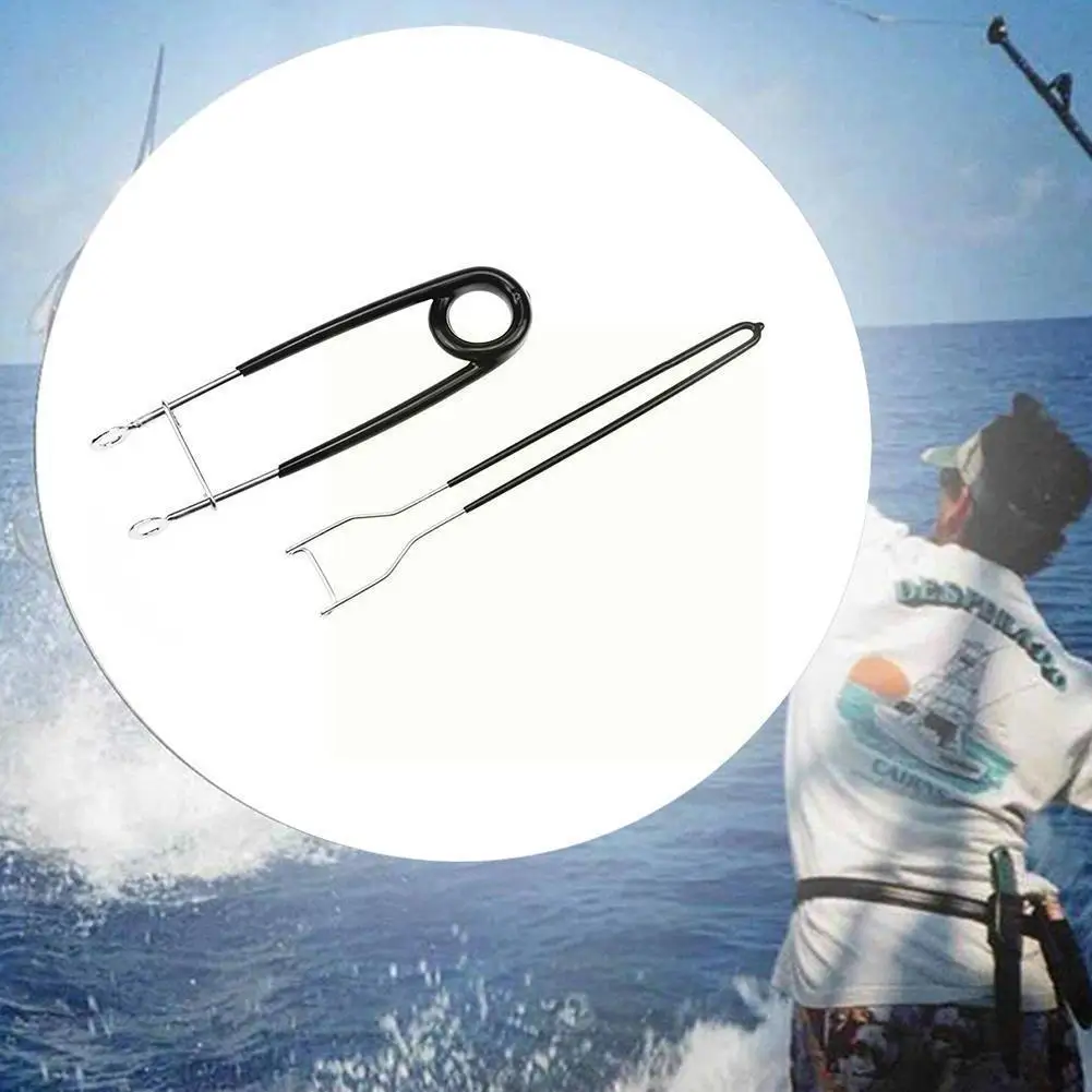 

Устройство для разблокировки грузила и лягушки, стальная черная снасть, рыболовное снаряжение Luya для рыбалки, устройство для снятия цан, ус...