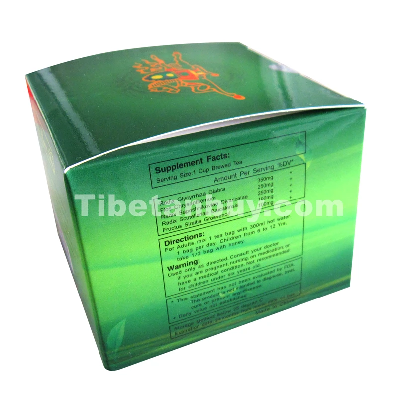 Тибетская версия этикетки Baicao для защиты чая лучший чай экземы | Красота и