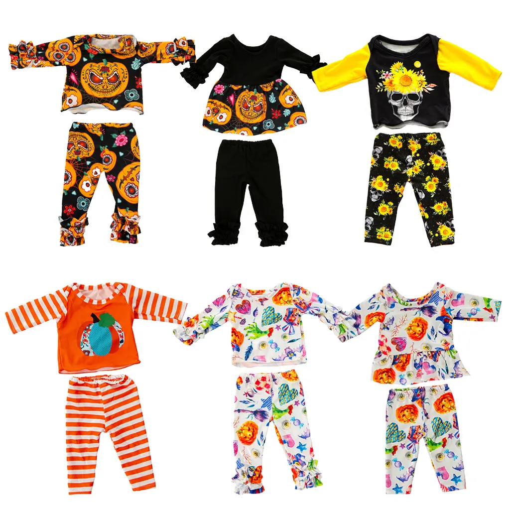 

18-дюймовый Американский наряд для кукол для девочек, костюмы на Хэллоуин, аксессуары для кукол-одежды для младенцев, подарки для детей на де...