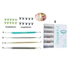 Стоматологический инструмент, виниры, композитная форма, шпатель для заполнения смолы светильник легкий наполнитель для отверждения, передние зубцы, ручка, поролоновые прокладки