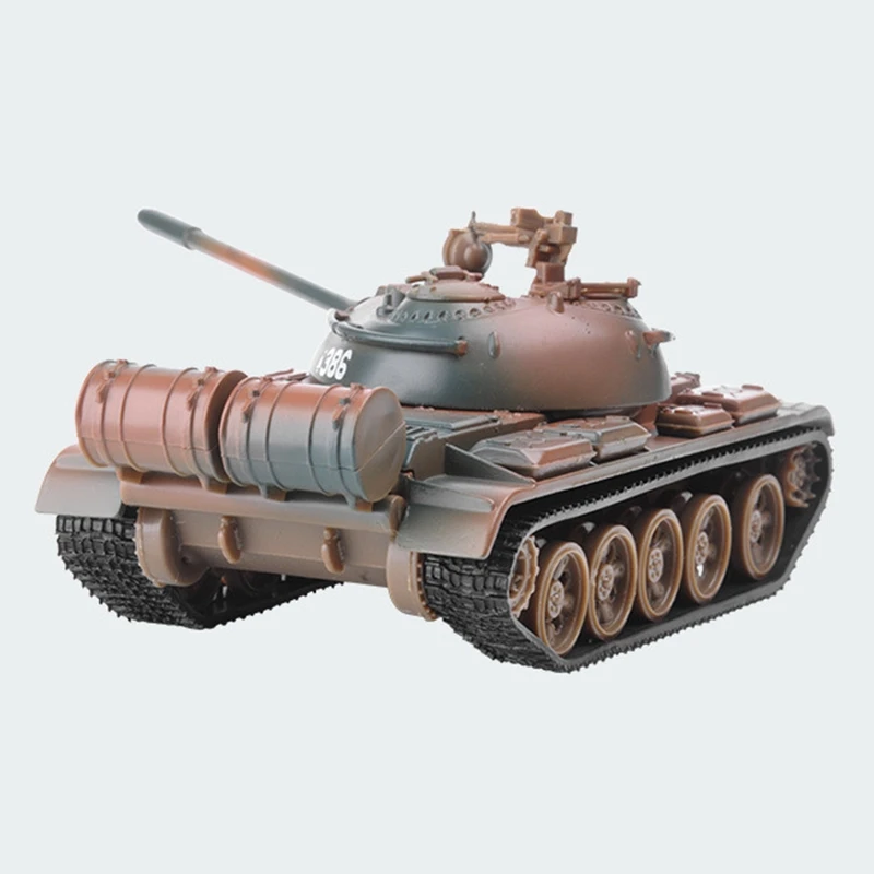 Модель 1:32 Сплав модель T55 основной боевой танк MBT металлические танки литые под