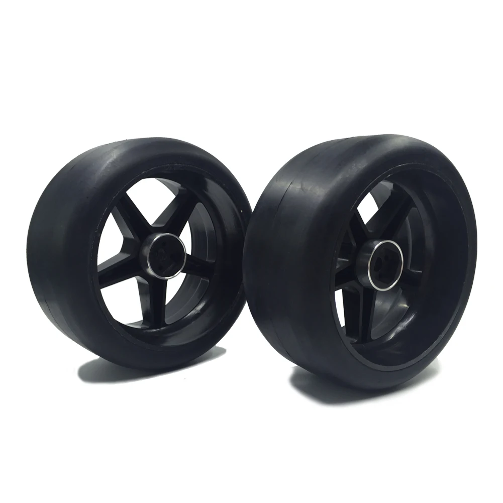 Передние колеса и Проби 06416/08 FG Slicks установленные для автомобиля 1/5 (TS 104)|slick tire|slick