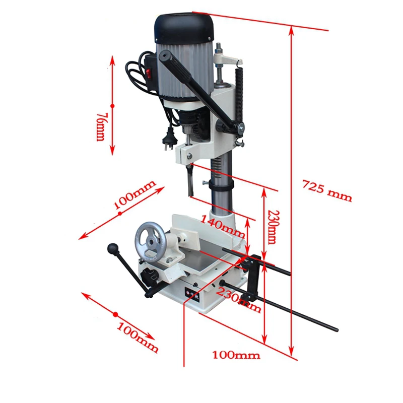 

Bench Drill Press Machine Mortise Machines Drilling Machine for Woodworking