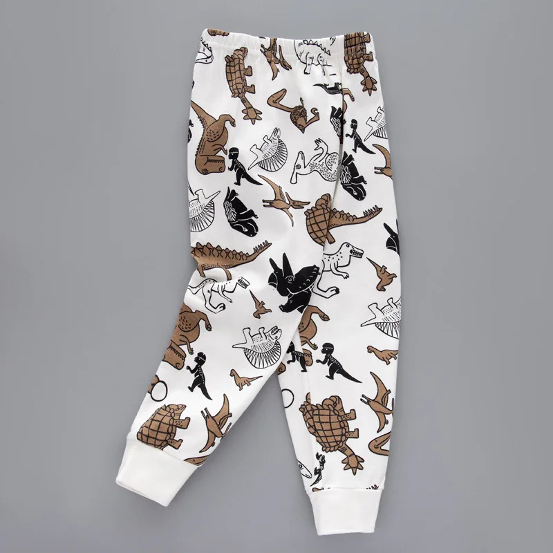 Cartoon Children Pants Boys Girls Pure Cotton Trousers Sports Pants 0-10 Years Old Spring Autumn Winter Pure Cotton Casual Pants