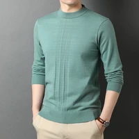 2021 brand clothing men keep warm in winter slim fit knitting sweatermale high quality fashion leisure set head knit shirts