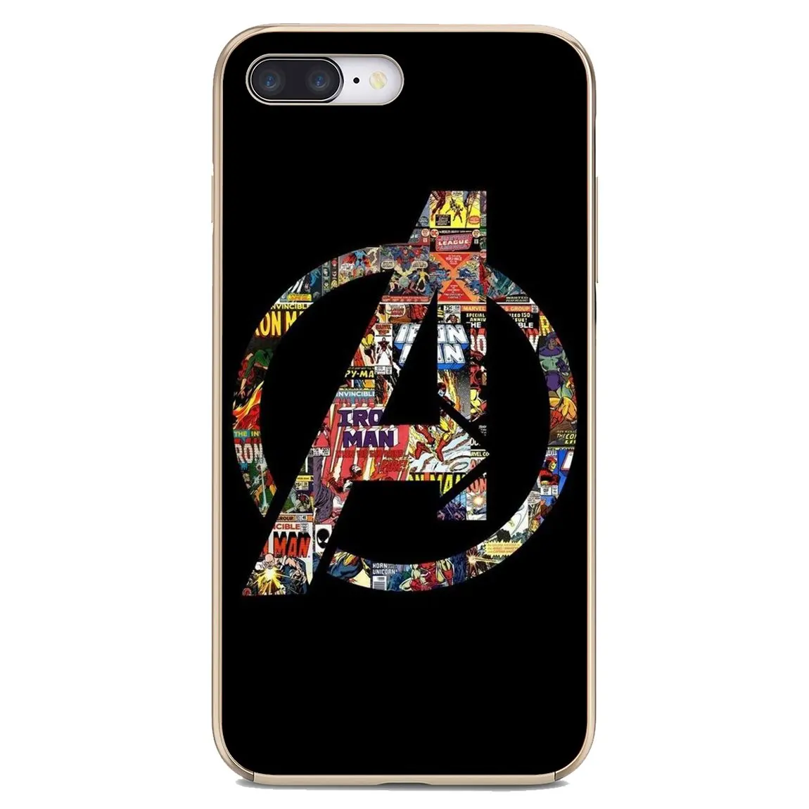 Чехол для телефона Marvel-супергерой-логотип Sony Xperia XA1 XA2 ULTRA 10 X L2 Oppo realme c3 6 6S 6i 7 7i Pro c11 -