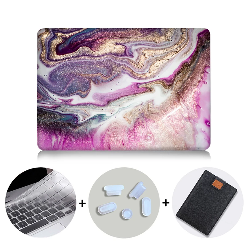 MB10 MTT чехол для Macbook Pro 13 15 с сенсорной панелью мраморный Жесткий Чехол для mac book Air Pro retina 11 12 13 15 дюймов чехол для ноутбука - Цвет: MB10