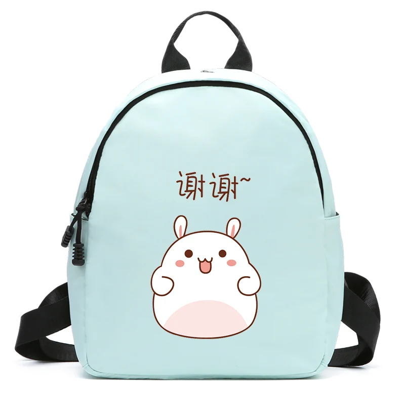 Модный милый рюкзак с кроликом для женщин и девочек мини путешествий шоппинга