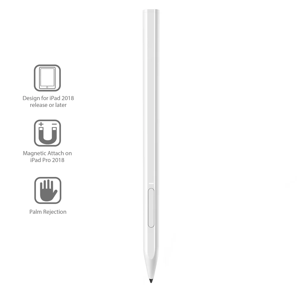 Стилус для iPad с ладонью активный стилус Apple Pencil 2 1 Pro 11 12 9 2020 2018 2019 6 го 7 поколения